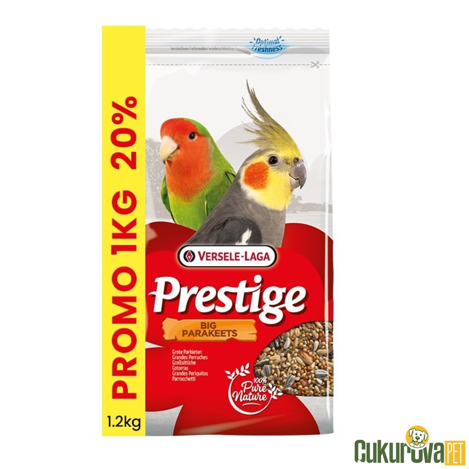 Versele Laga Prestige Big Parakeets Paraket Yemi 1.2 Kg