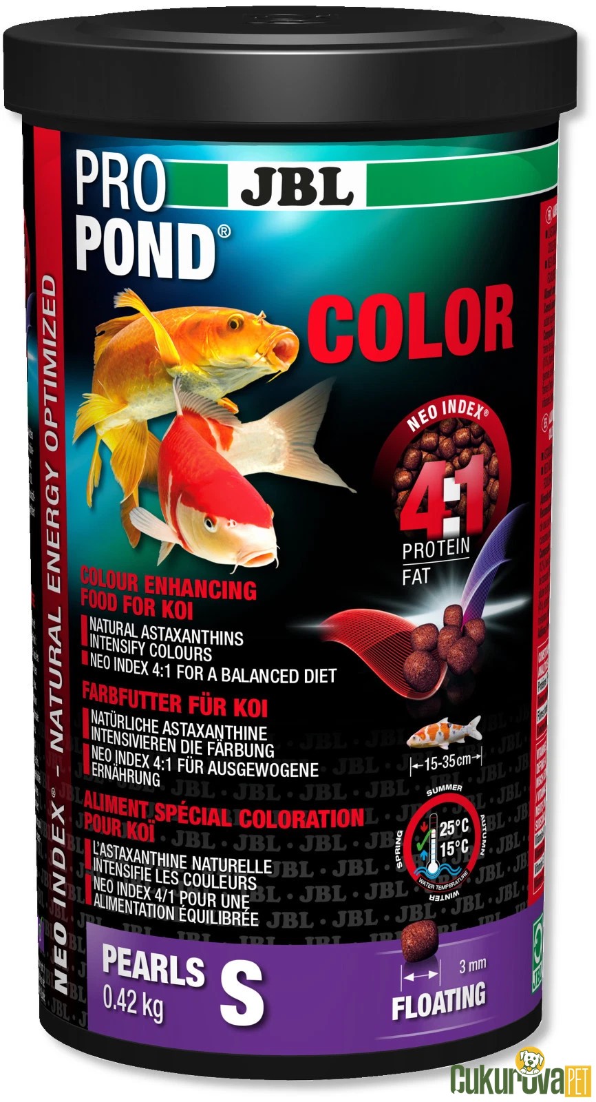Jbl Pro Pond Color Pearls S Havuz Yemi 1 L - 420 Gr