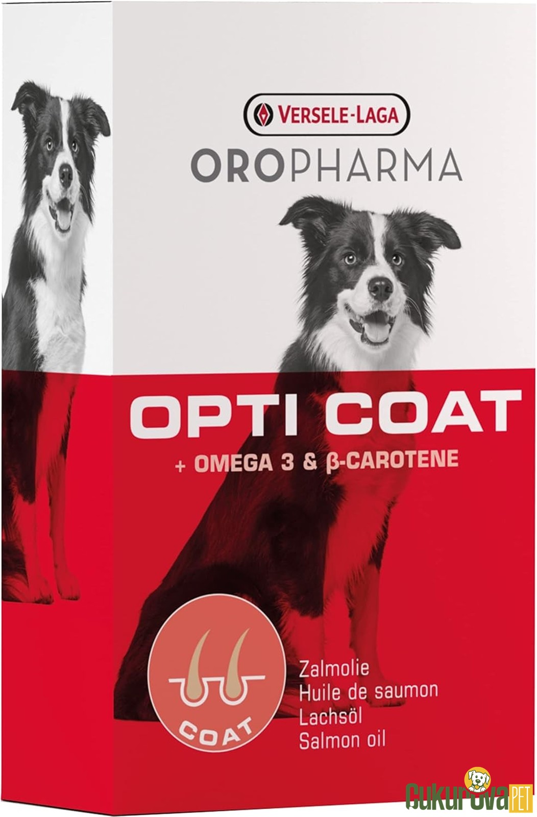 Versele Laga Oropharma Opti Coat Köpek Somon Yağı 250 Ml