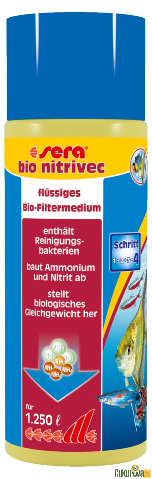 Sera Bio Nitrivec Bakteri Başlatıcı Su Düzenleyici 500 Ml