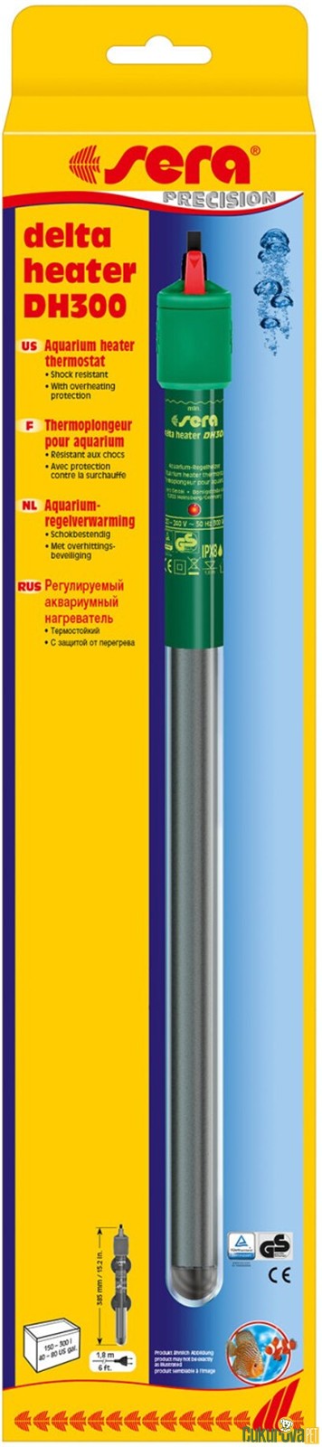 Sera Delta Heater DH300 W Akvaryum Isıtıcısı