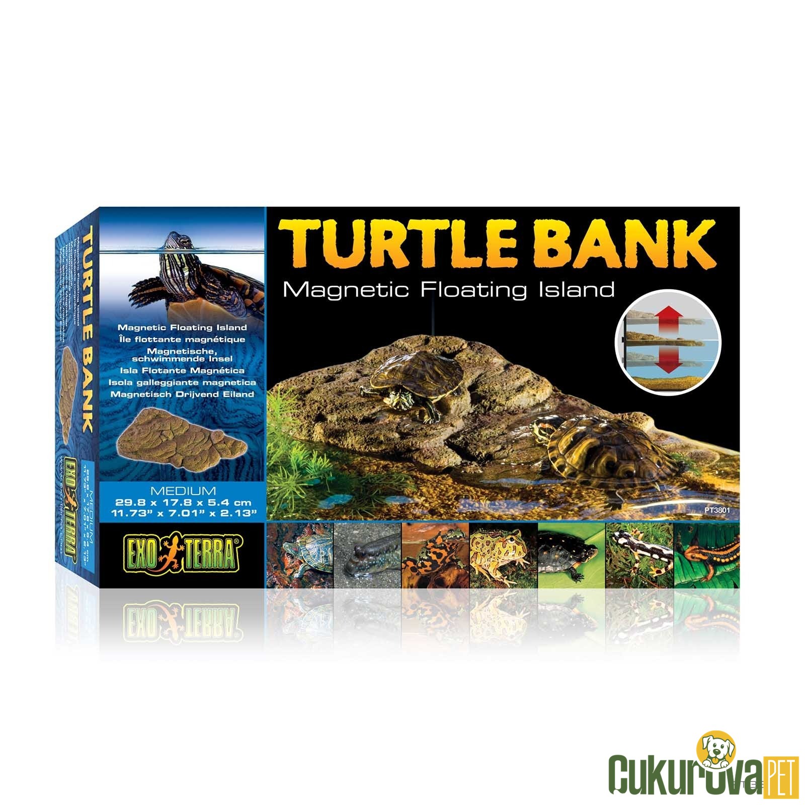Exo Terra Turtle Bank Kaplumbağa Adası - M