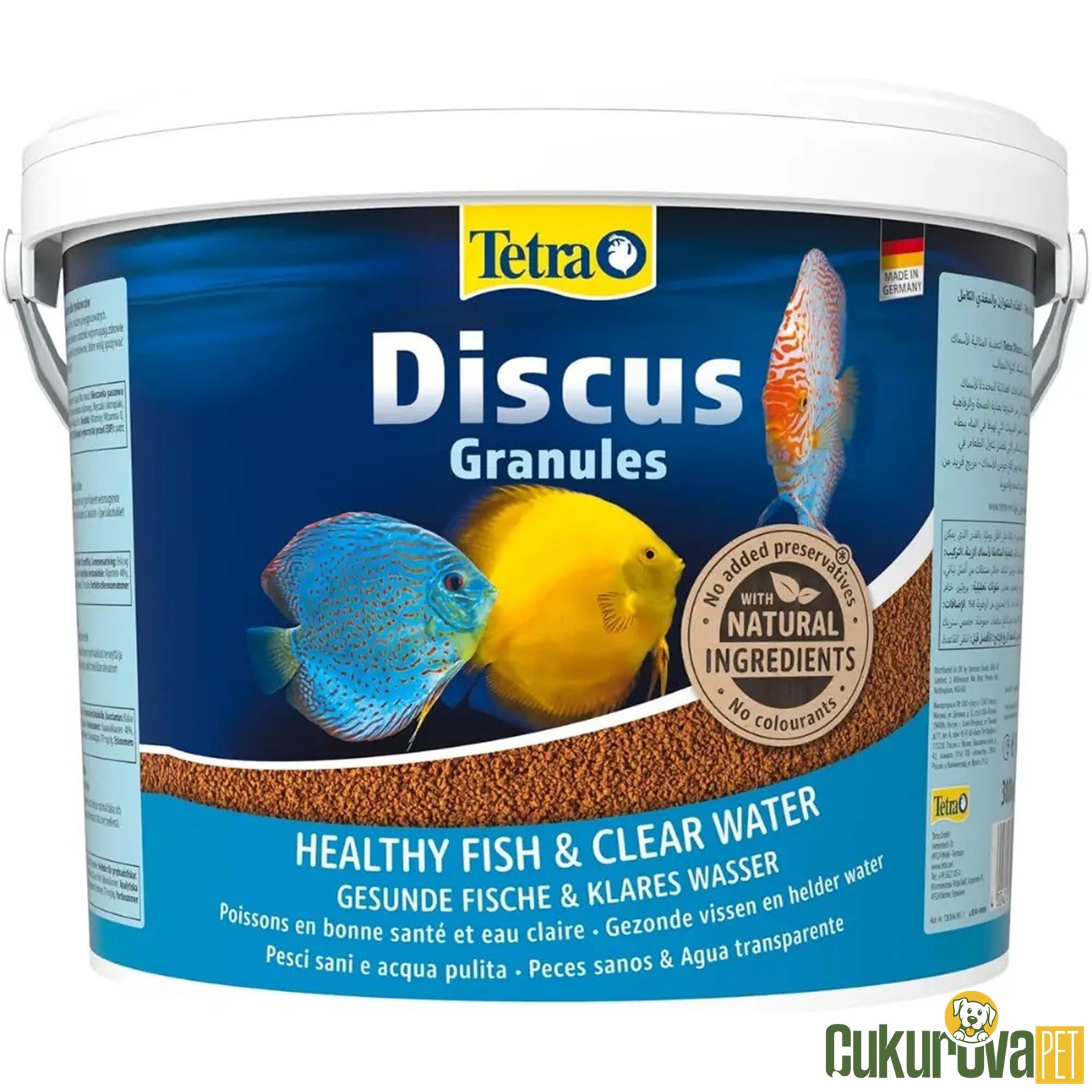 Tetra Discus Granules Granül Yem 10 L - 3 Kg