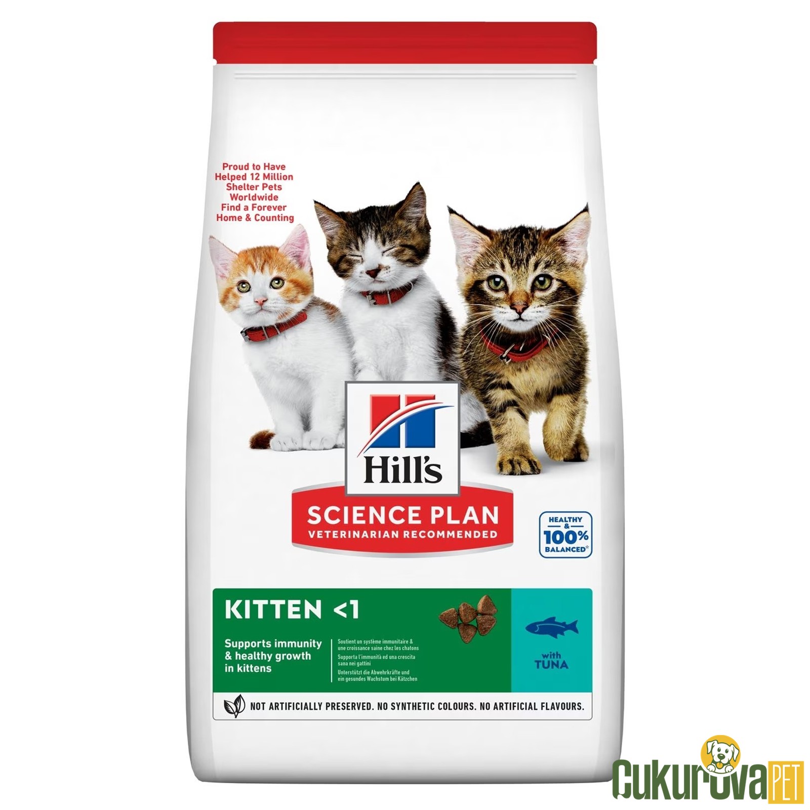 Hill's Science Plan Kitten Ton Balıklı Yavru Kedi Maması 1.5 Kg