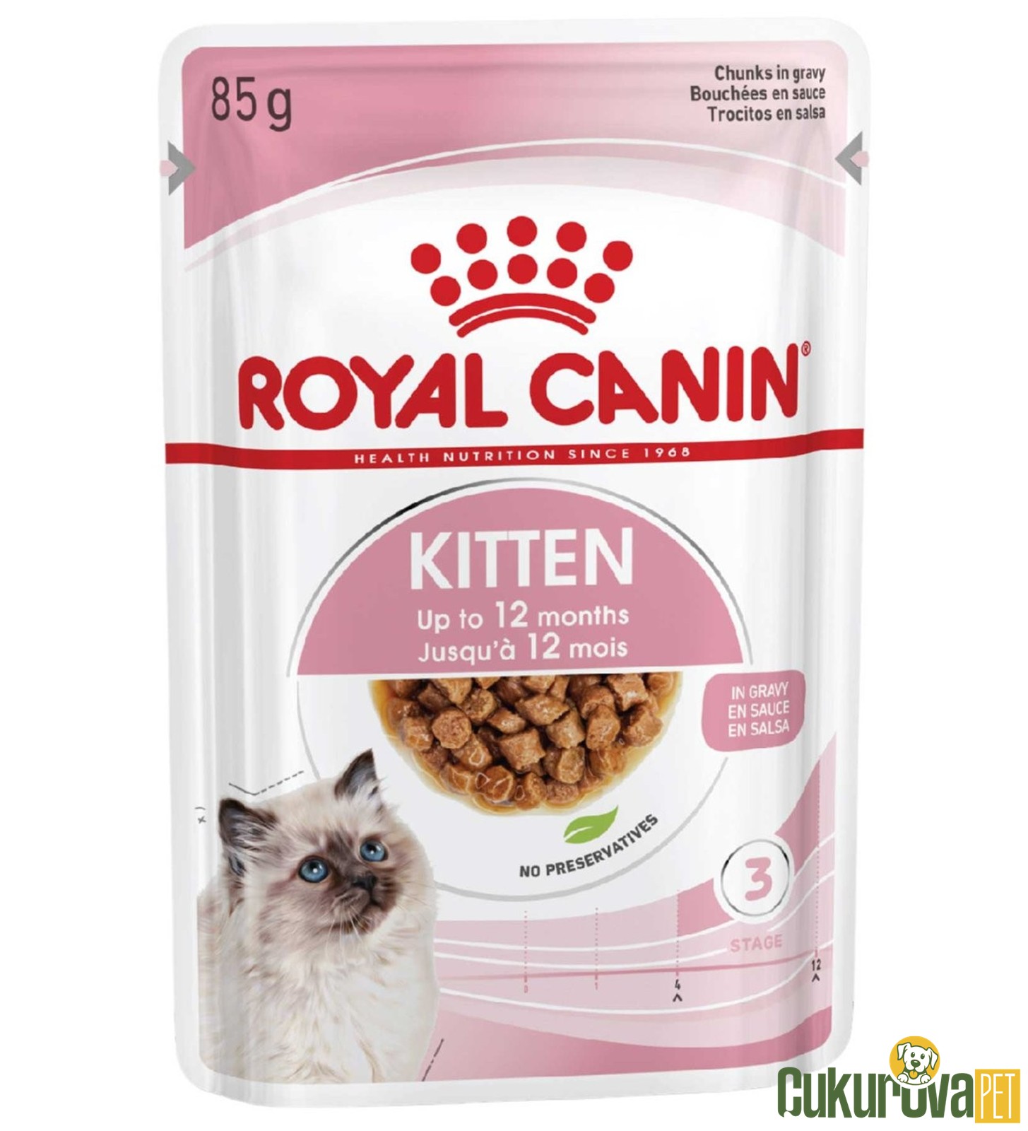 Royal Canin Kitten In Gravy Yavru Kedi Yaş Maması 85 Gr