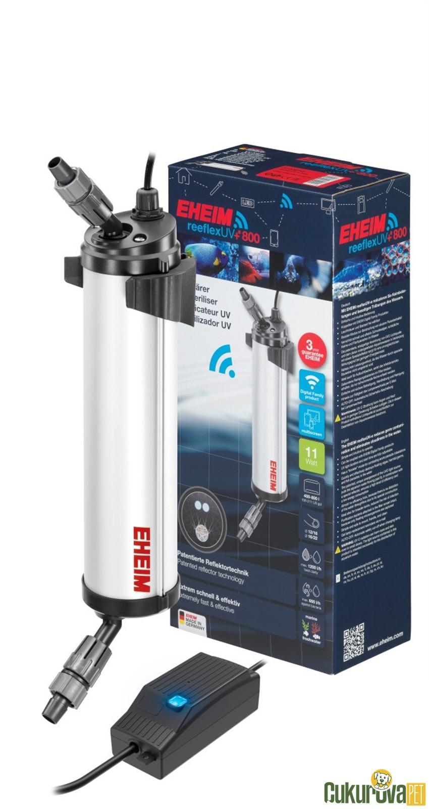 Eheim ReeflexUv+E 800 - 3733 Akvaryum Uv Filtre
