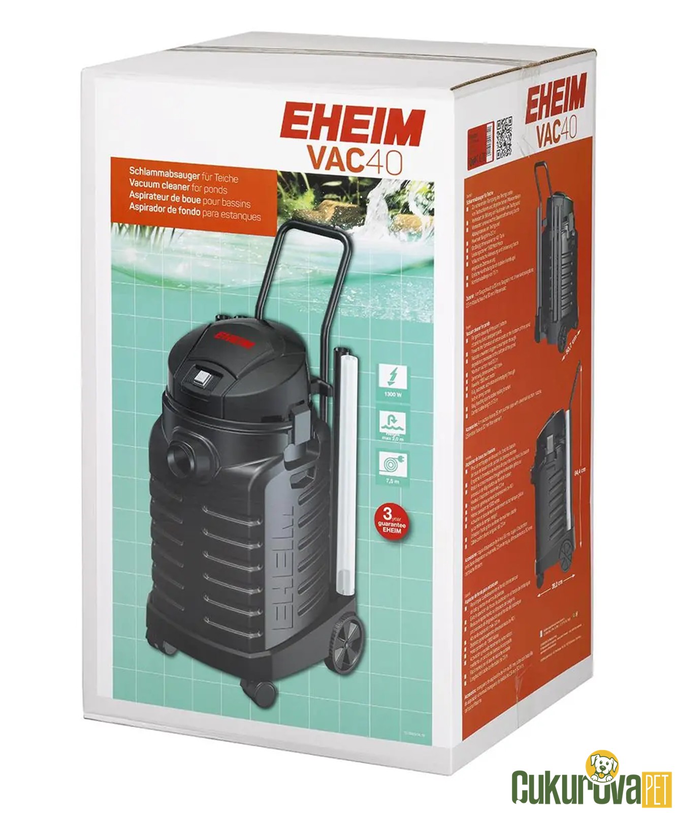 Eheim Pond Vac40 Havuz Dip Süpürgesi