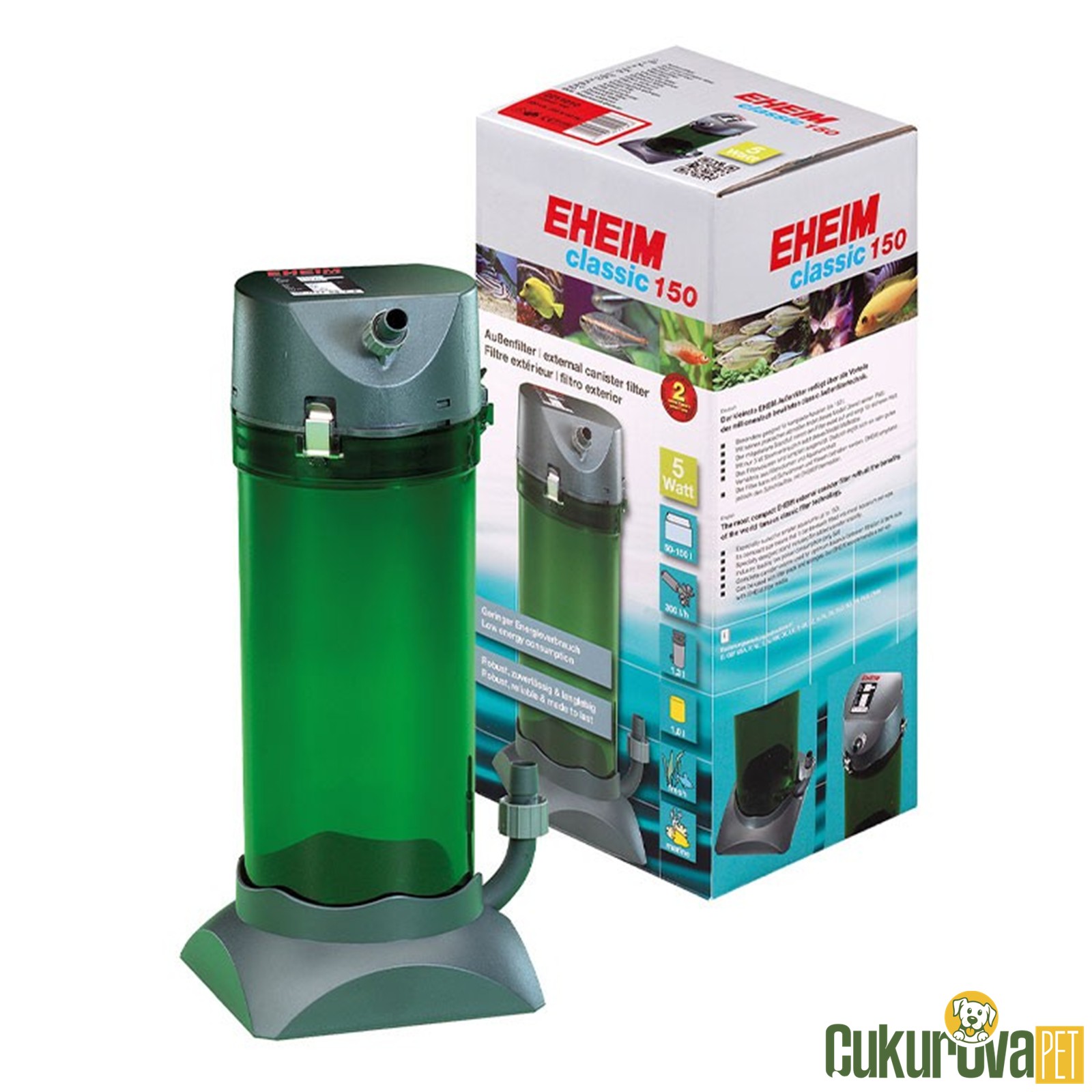 Eheim Classic 150 - 2211 Akvaryum Dış Filtre