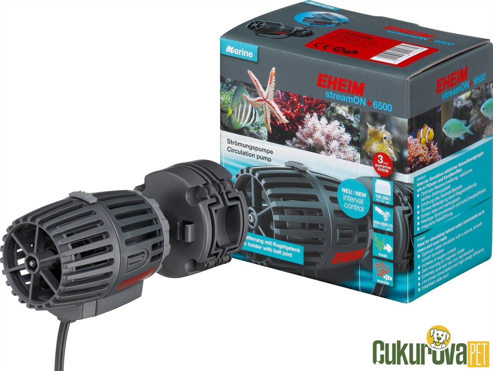 Eheim StreamOn+6500 Akvaryum Dalga Motoru