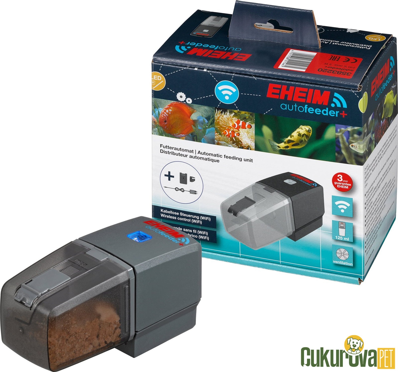 Eheim Autofeeder+ 3583 Akvaryum Otomatik Yem Makinesi