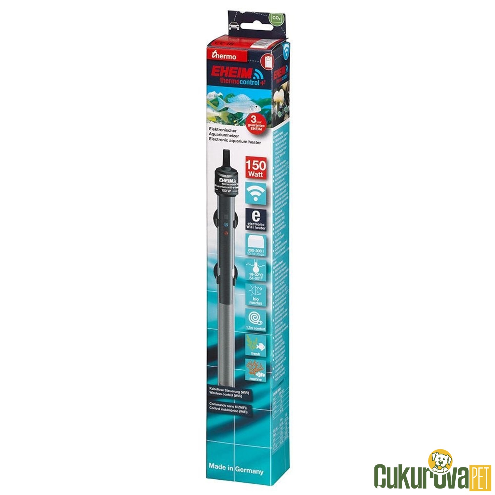 Eheim Thermocontrol+e 150 W Akvaryum Isıtıcısı