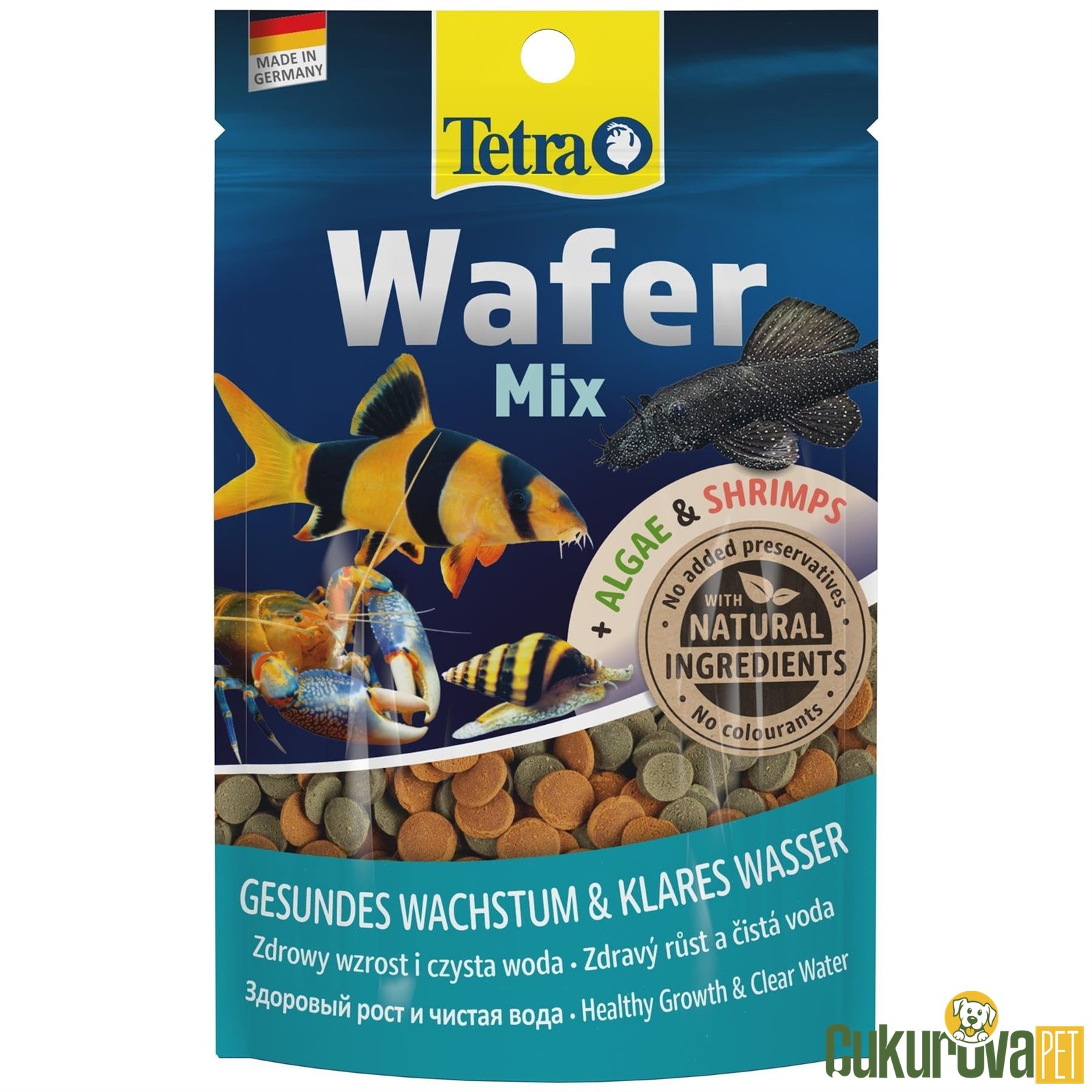 Tetra Wafer Mix Tablet Yem 15 Gr
