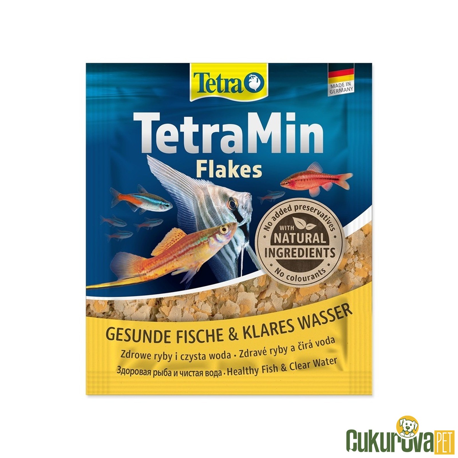 Tetra TetraMin Flakes Pul Yem 12 Gr