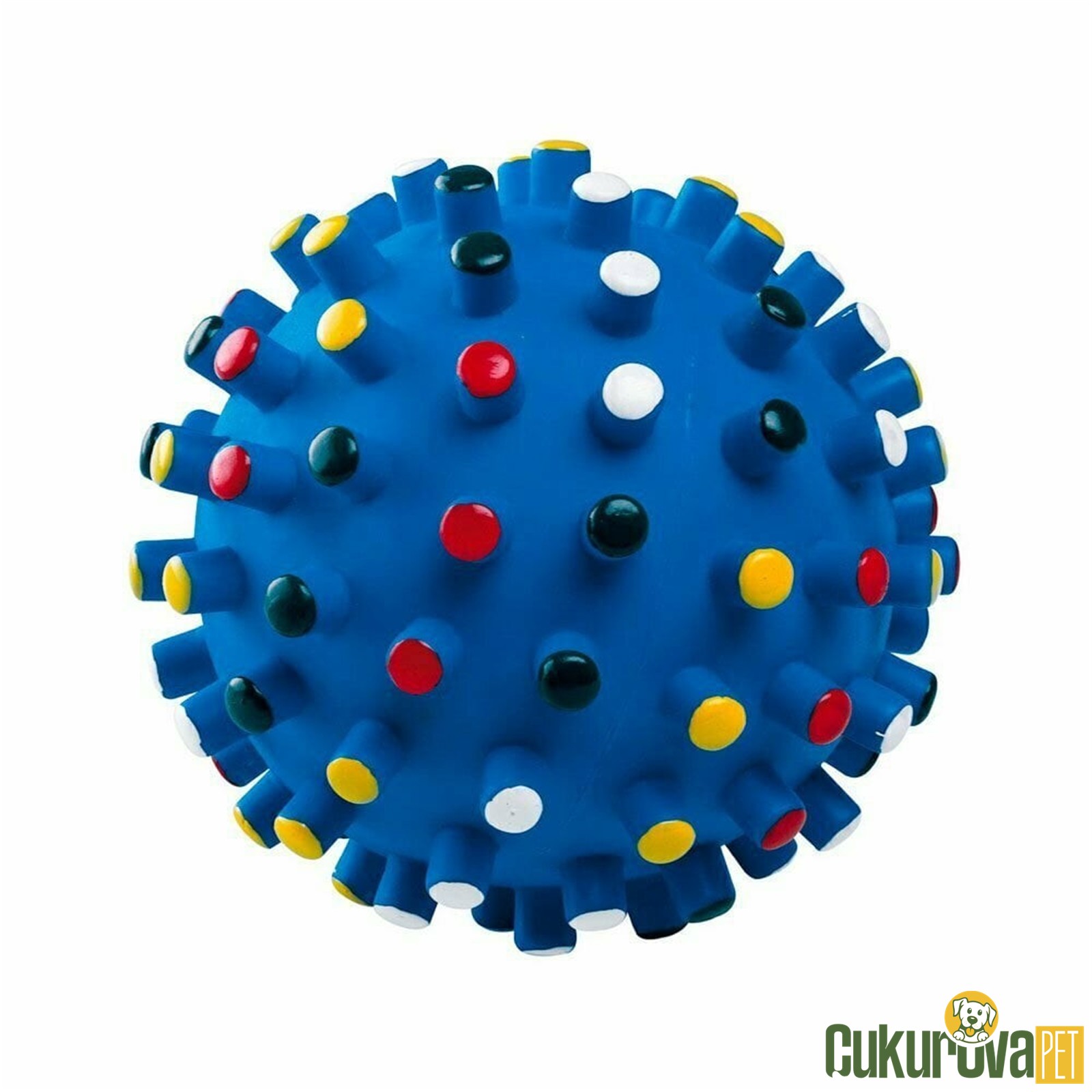 Ferplast Dikenli Disco Topu Köpek Oyuncağı S - 7 Cm