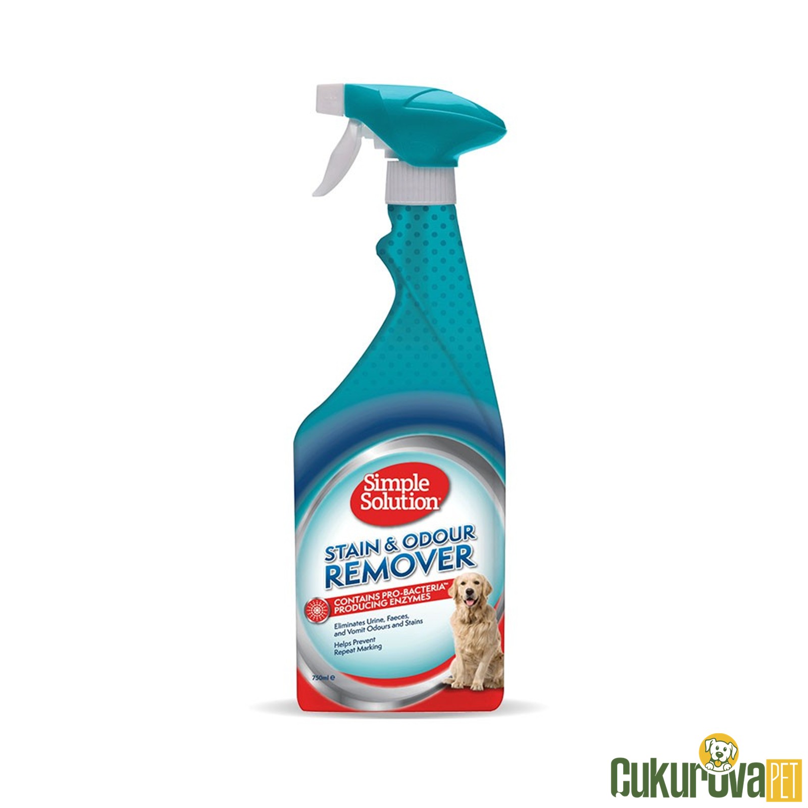Simple Solution Stain & Odour Köpek Leke ve Koku Giderici Sprey 750 Ml