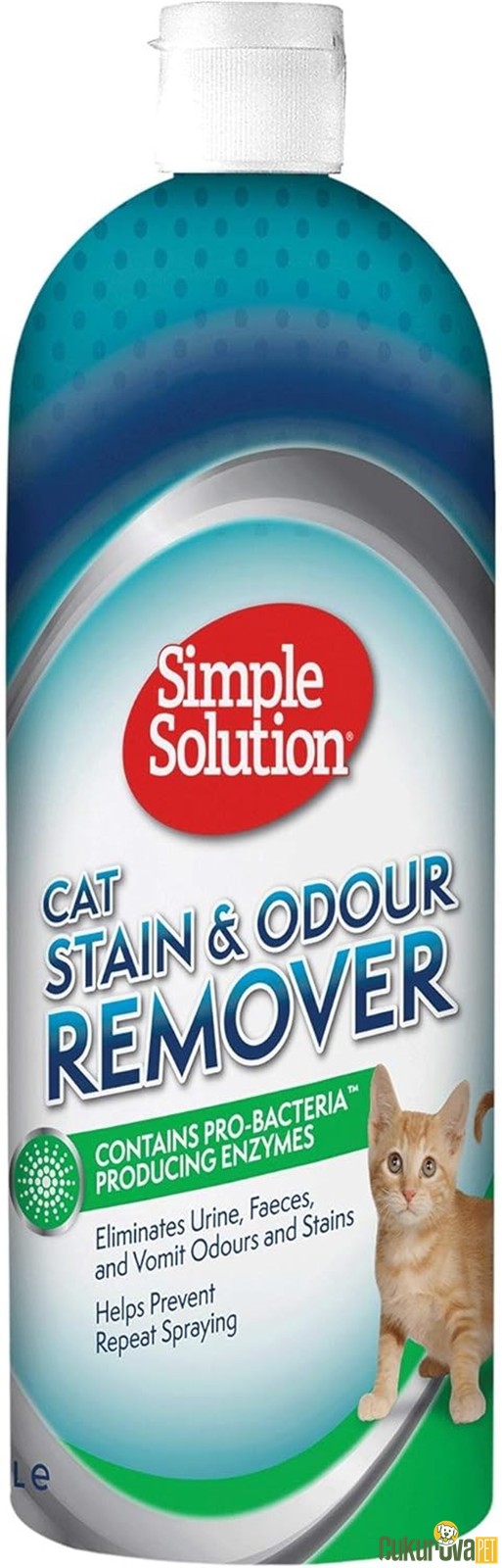Simple Solution Stain & Odour Remover Kedi Sıvı Leke ve Koku Giderici 1 L