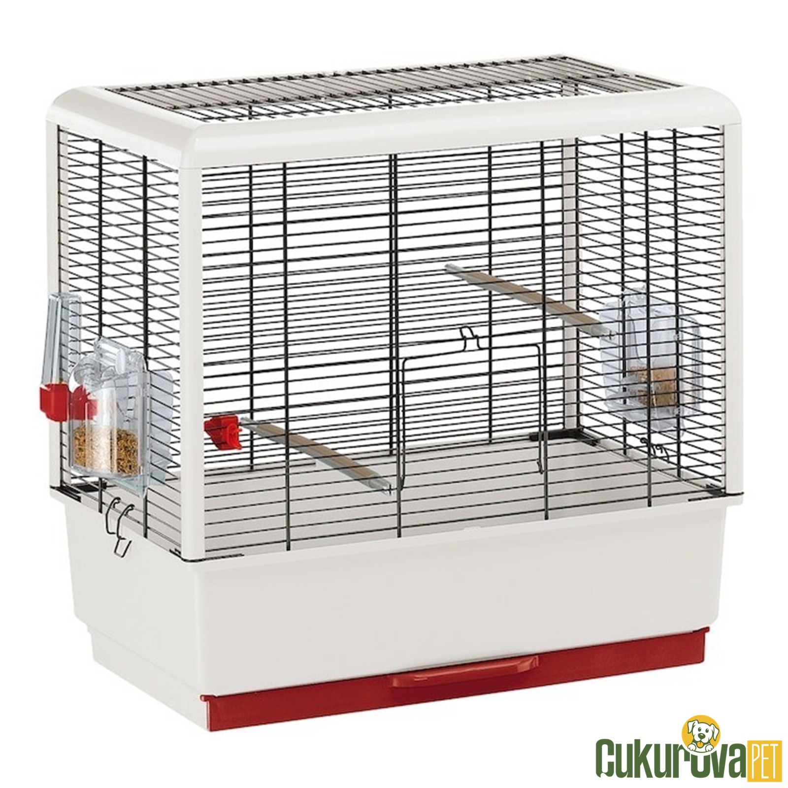 Ferplast Piano 3 Kuş Kafesi 50 x 30 x 52.5 Cm