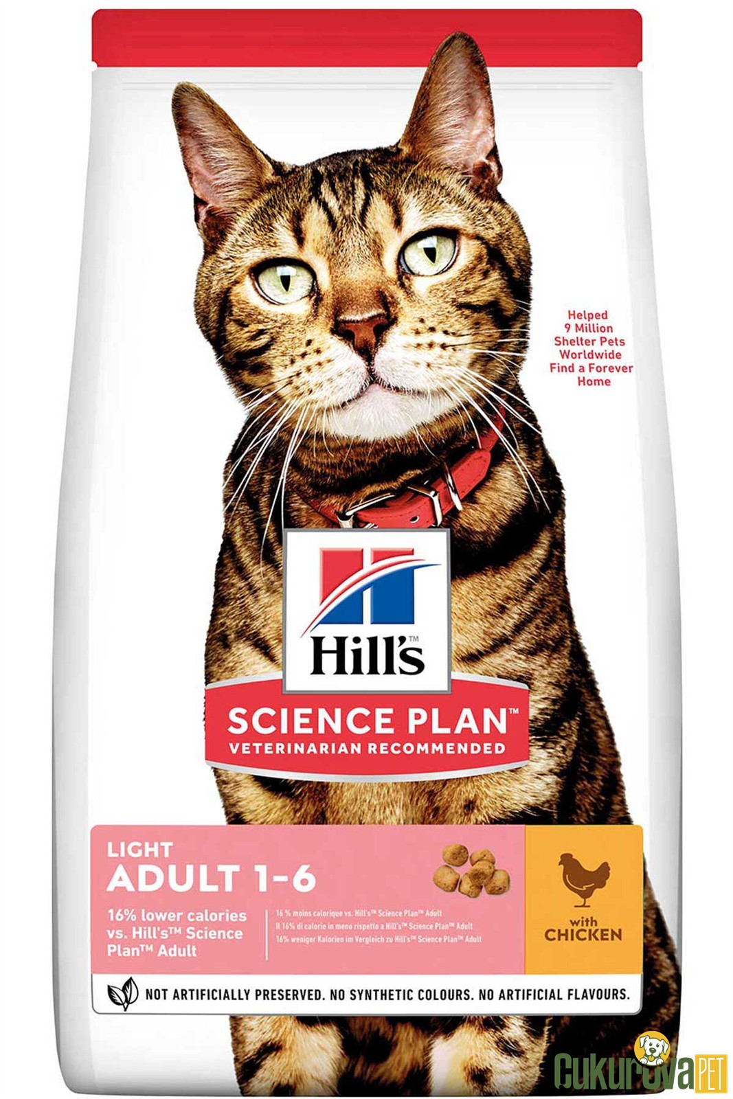 Hill's Science Plan Light Tavuklu Diyet Kedi Maması 1.5 Kg