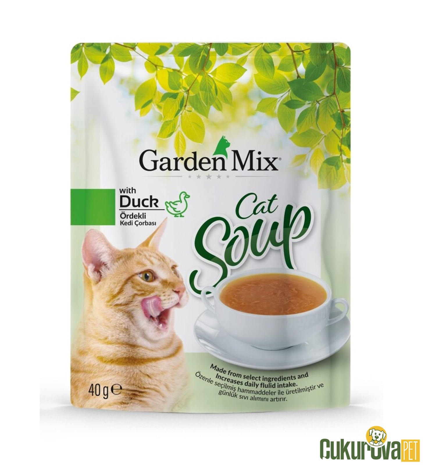 GardenMix Cat Soup Duck Ördekli Kedi Çorbası 40 Gr