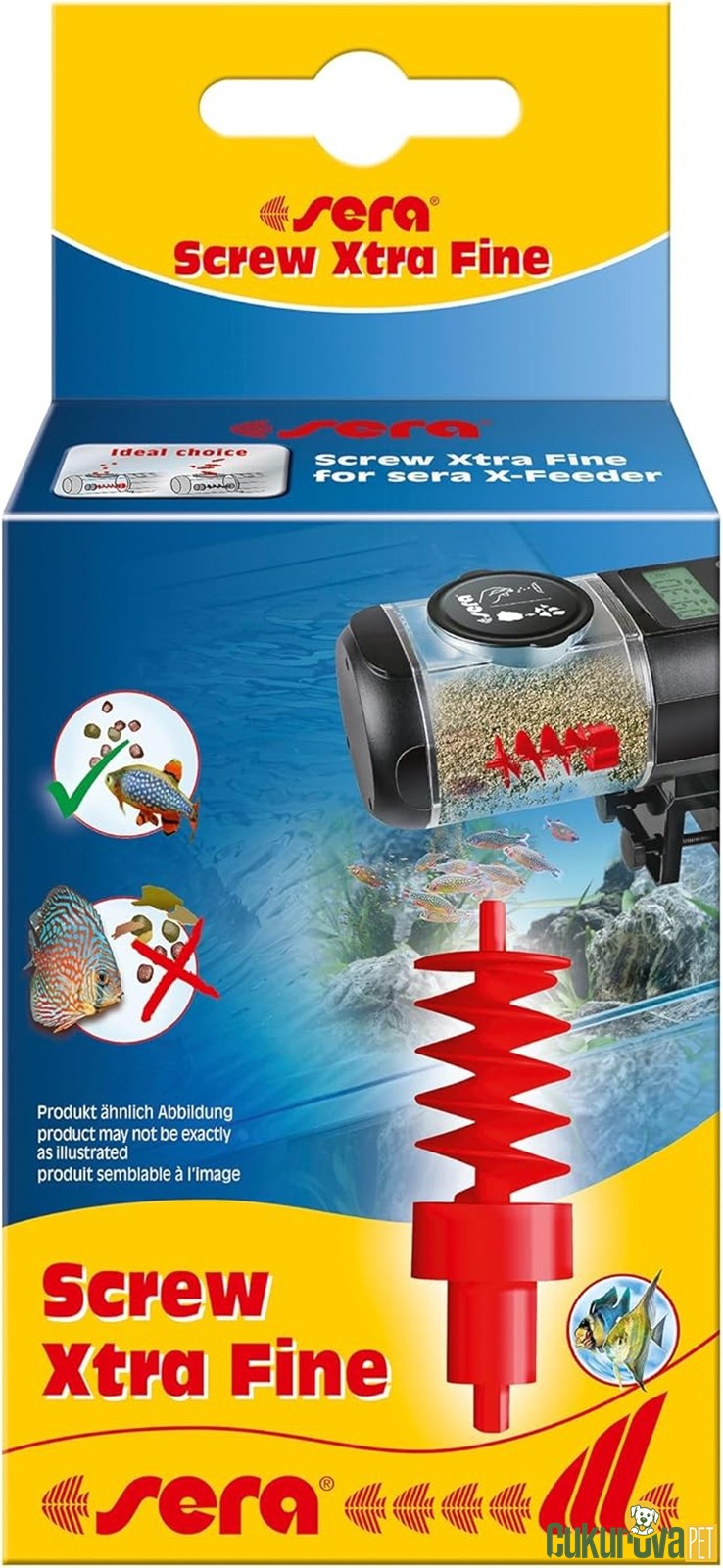 Sera Screw Xtra Fine Yedek Spiral Taşıyıcı