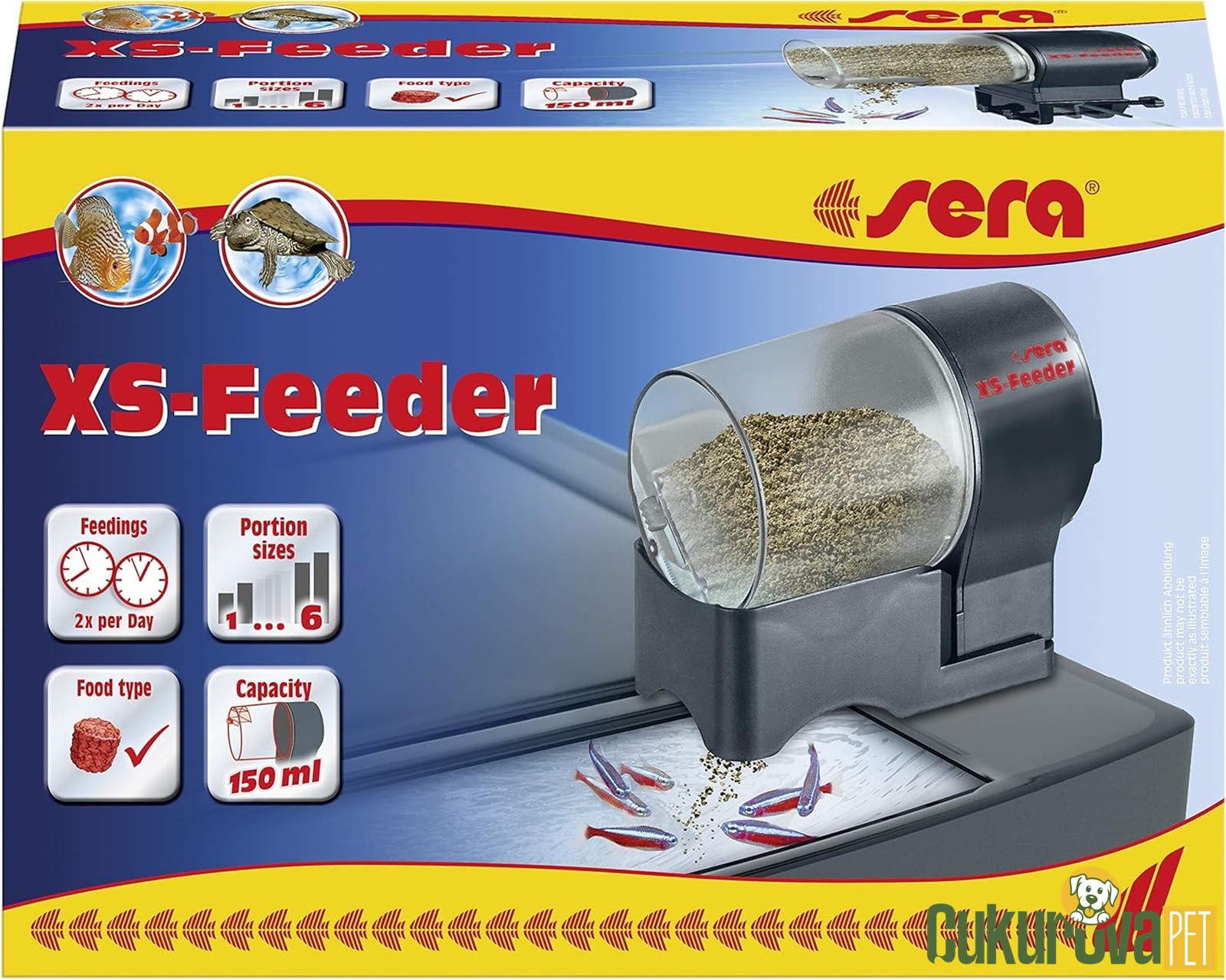 Sera XS-Feeder Akvaryum Otomatik Yem Makinesi