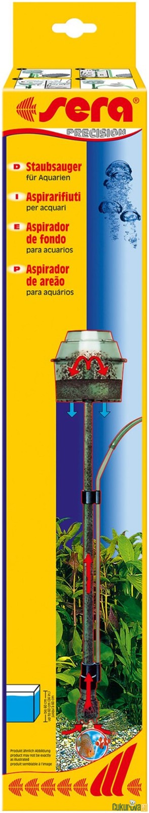 Sera Gravel Cleaner Havalı Dip Sifonu 60 Cm