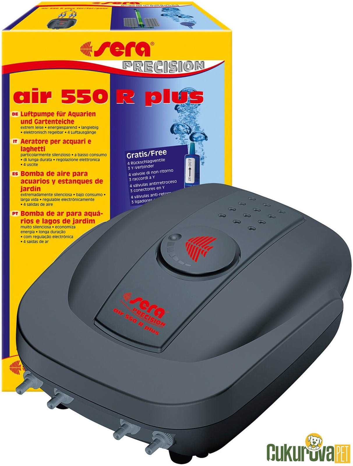 Sera Air 550 R Plus Akvaryum Hava Motoru