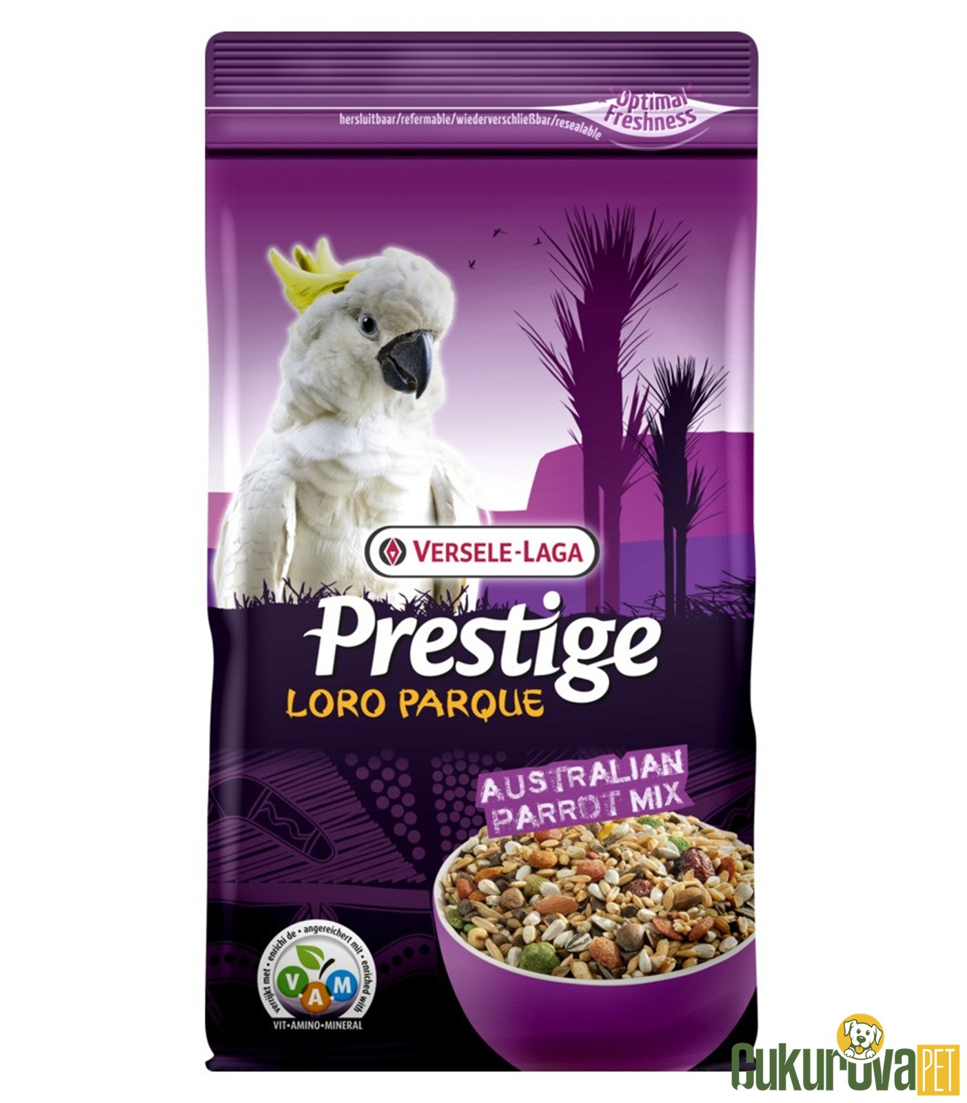 Versele Laga Prestige Loro Parque Australian Papağan Yemi 1 Kg