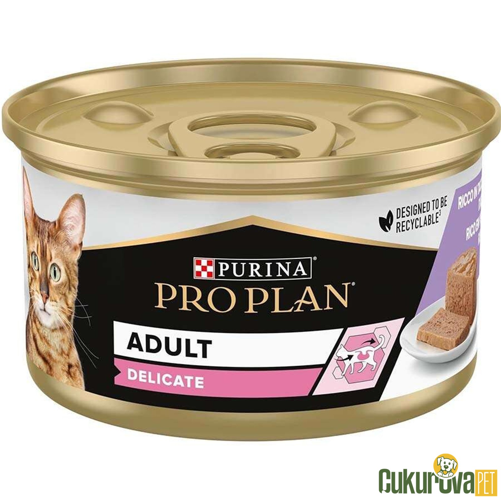 Pro Plan Adult Delicate Hindili Yetişkin Kedi Yaş Maması 85 Gr