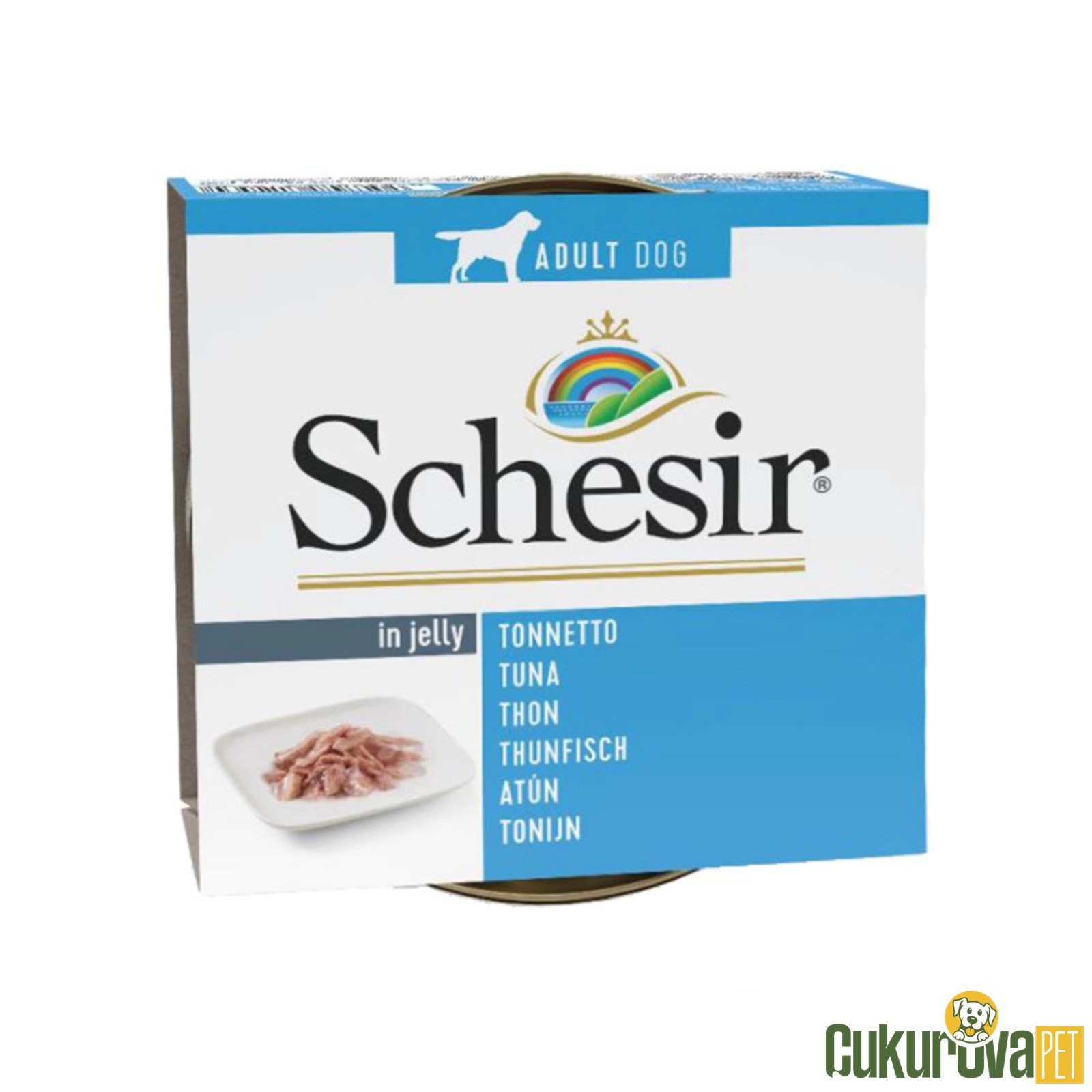 Schesir In Jelly Ton Balıklı Yetişkin Köpek Yaş Maması 150 Gr