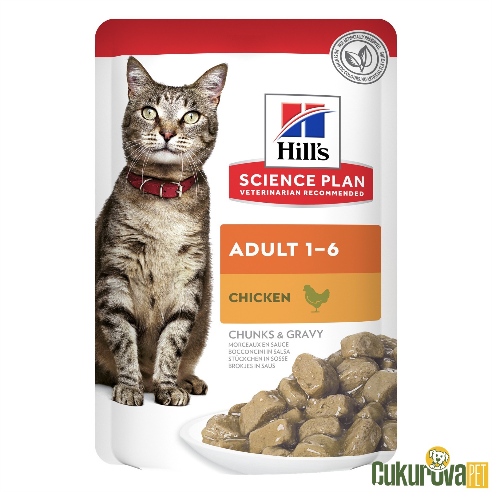 Hill's Science Plan Adult Tavuklu Yetişkin Kedi Yaş Maması 85 Gr