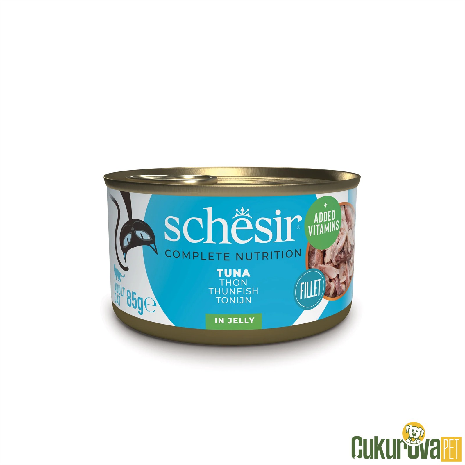 Schesir Complete Nutrition In Jelly Ton Balıklı Yetişkin Kedi Yaş Maması 85 Gr