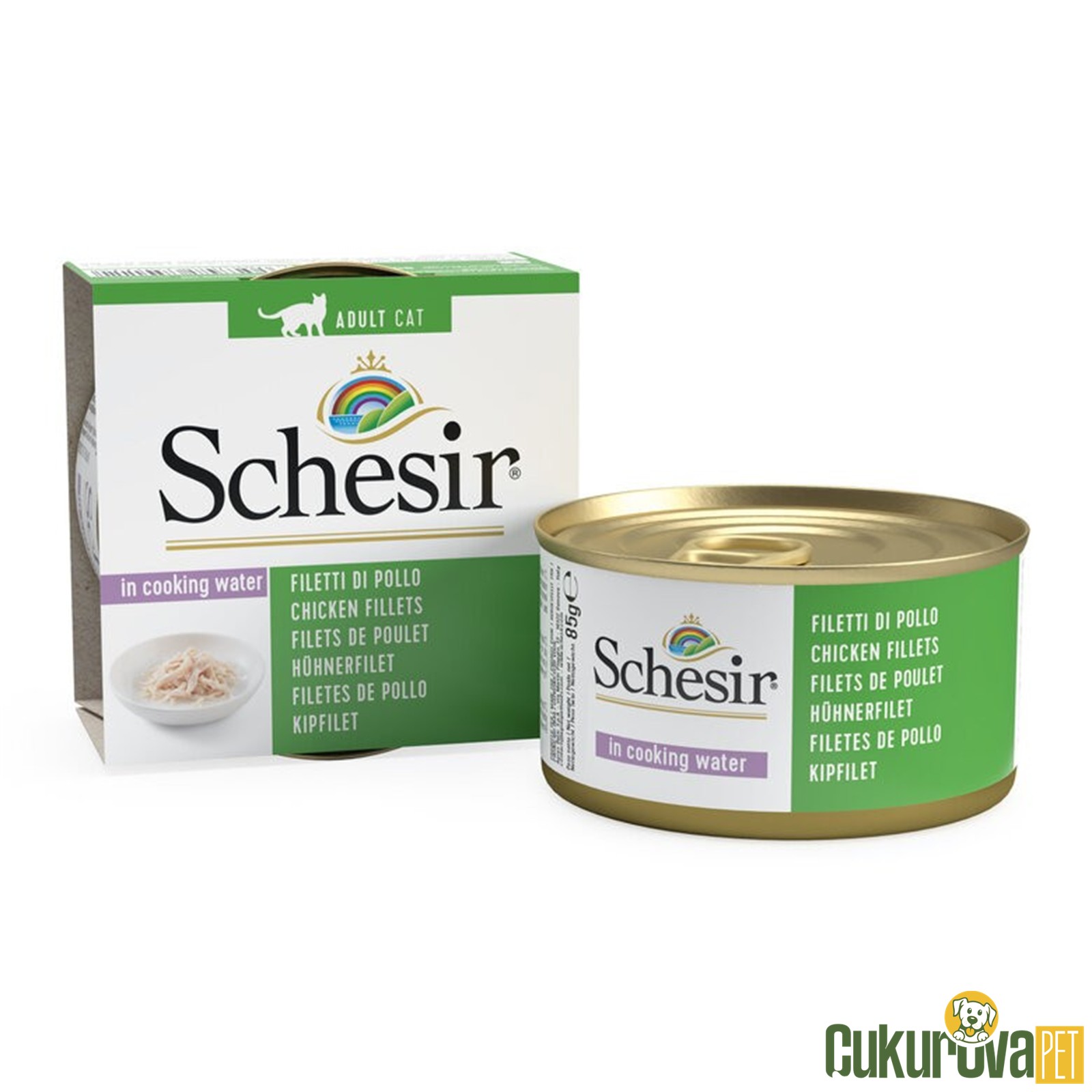 Schesir In Jelly Tavuklu Yetişkin Kedi Yaş Maması 85 Gr