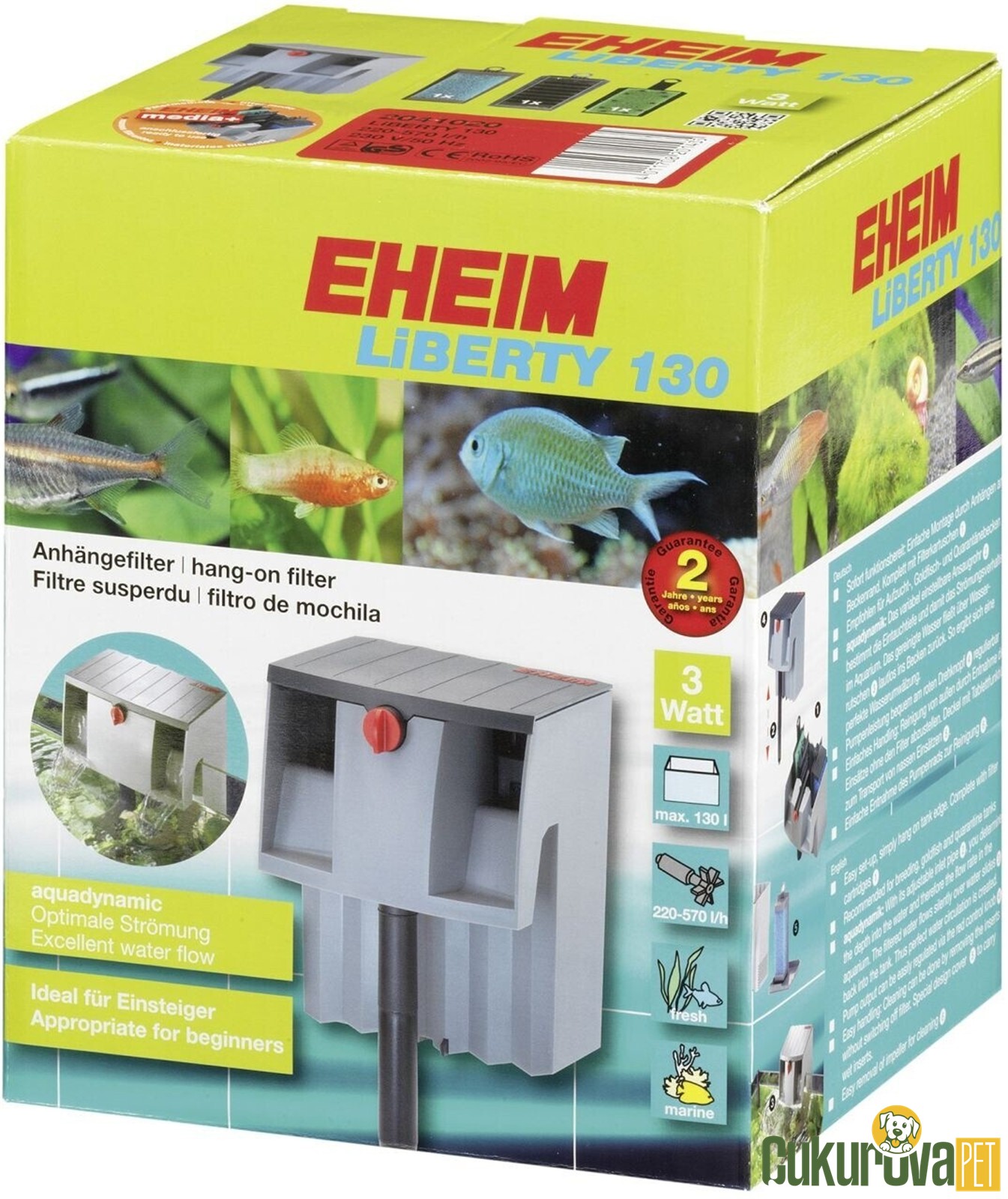 Eheim Liberty 130 Akvaryum Askı & Şelale Filtre