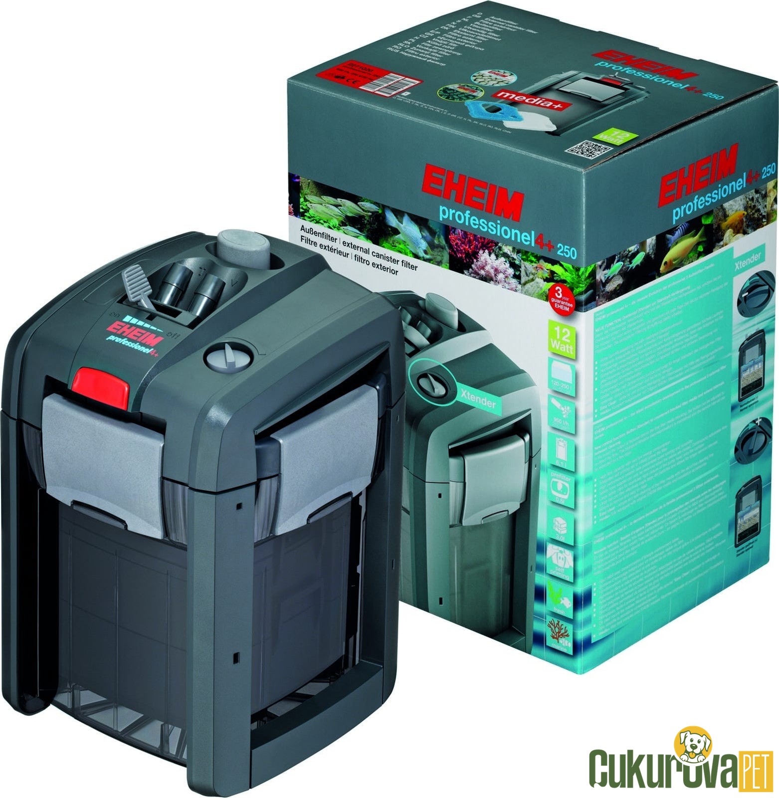 Eheim Professionel4+ 250 - 2371 Akvaryum Dış Filtre