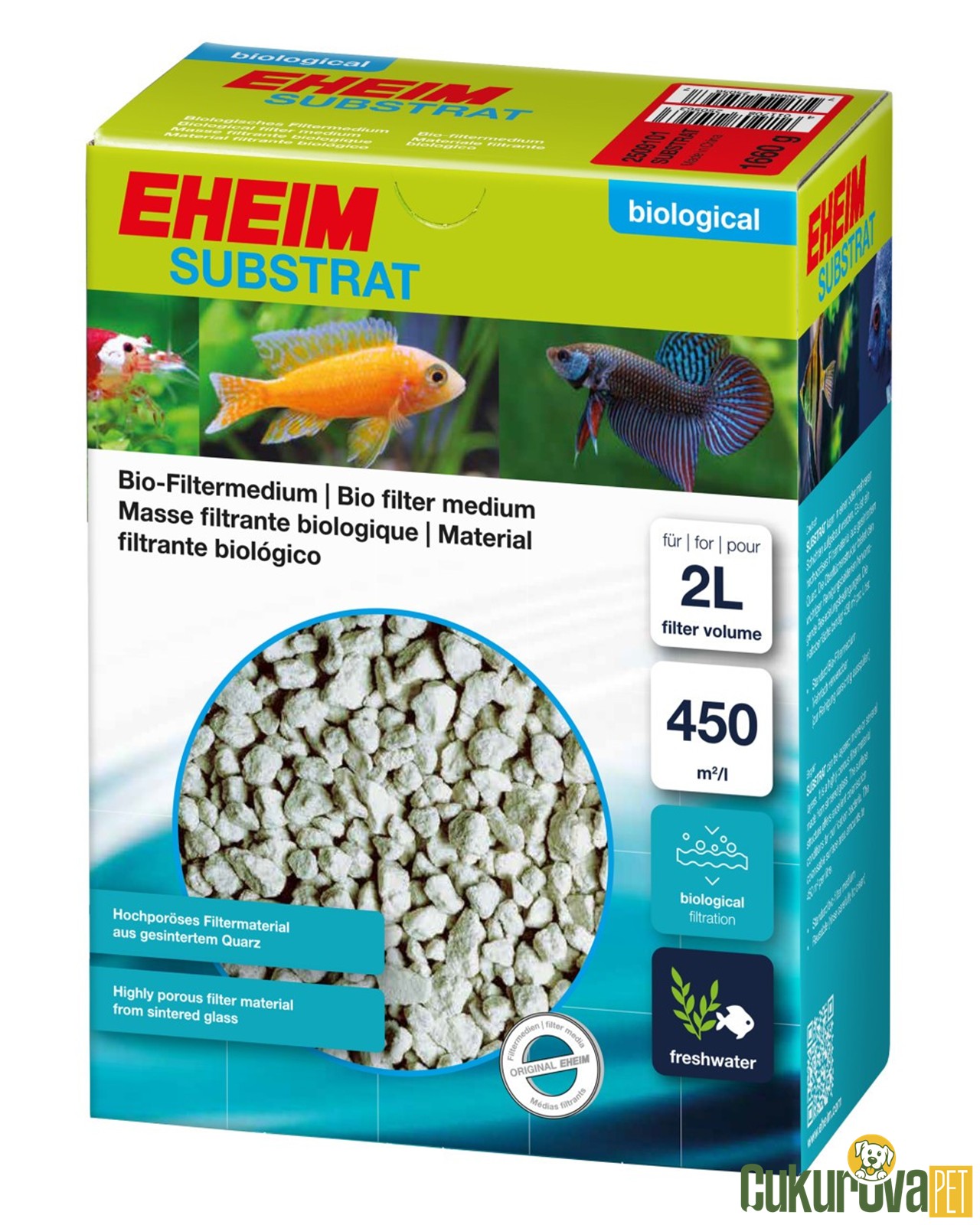 Eheim Substrat Biyolojik Filtre Malzemesi 2 L