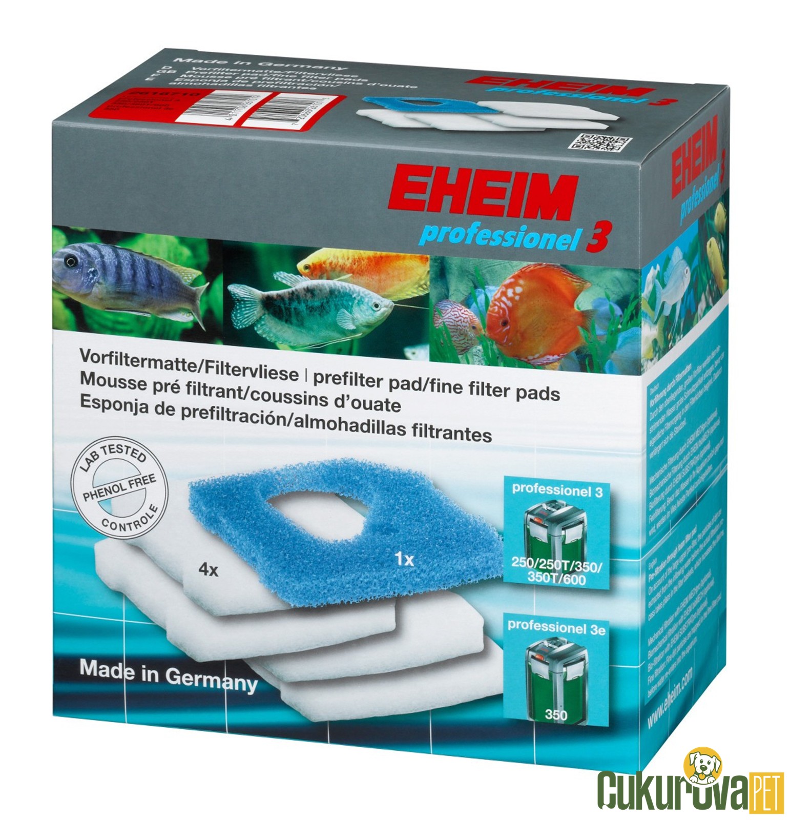 Eheim Professionel 3 2071 - 2073 - 2074 - 2075 İçin Filtre Süngeri