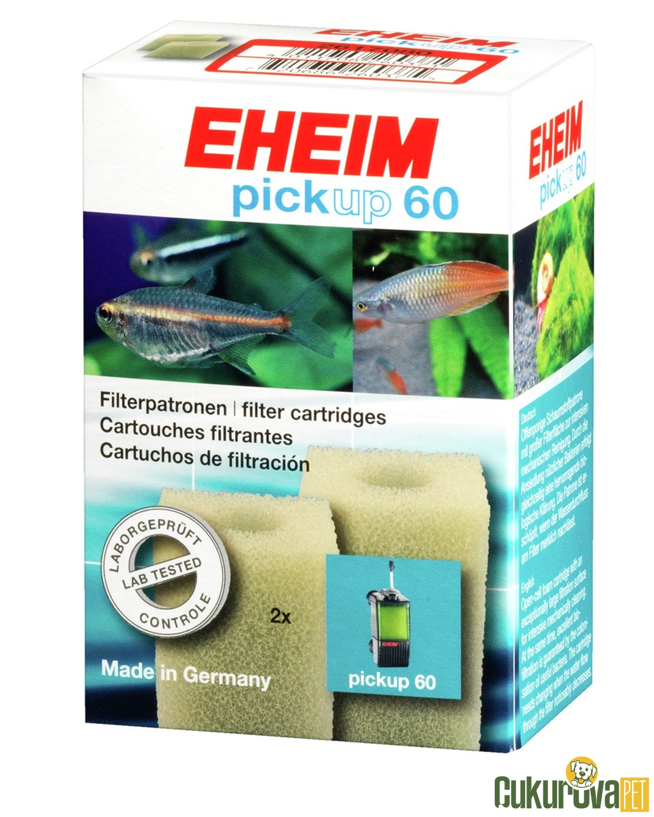 Eheim Pick Up 60 - 2008 Filtre Süngeri