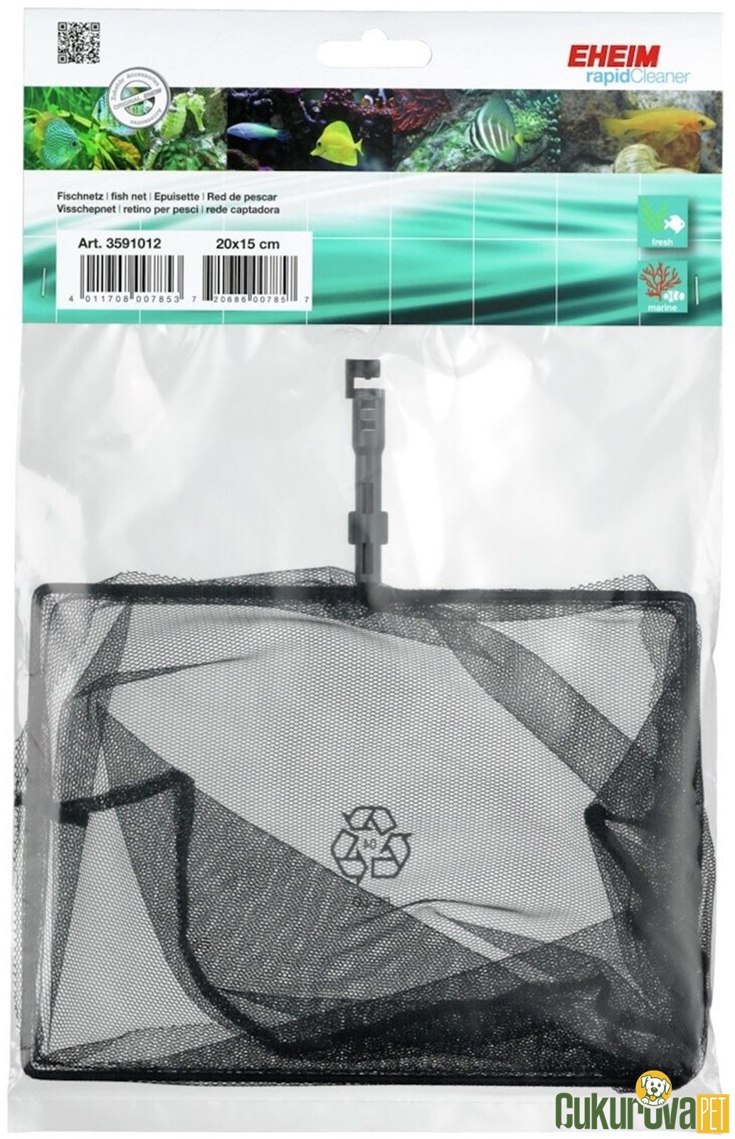 Eheim RapidCleaner Akvaryum Kepçesi 20 x 15 Cm