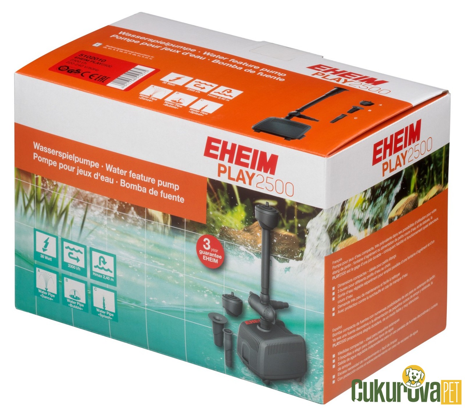 Eheim Pond Play 2500 Havuz Kafa Motoru