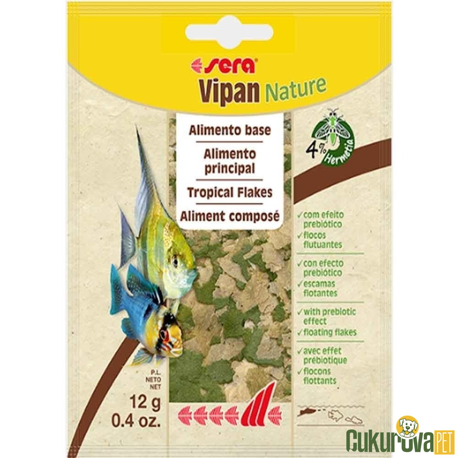 Sera Vipan Nature Pul Yem 12 Gr