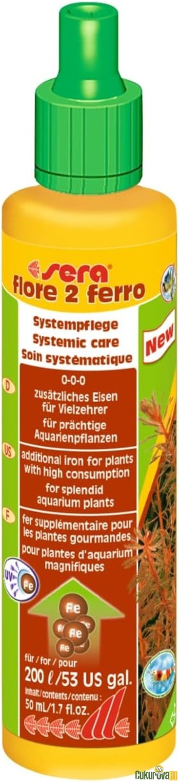 Sera Flore 2 Ferro / Demir Bitki Katkısı 50 Ml
