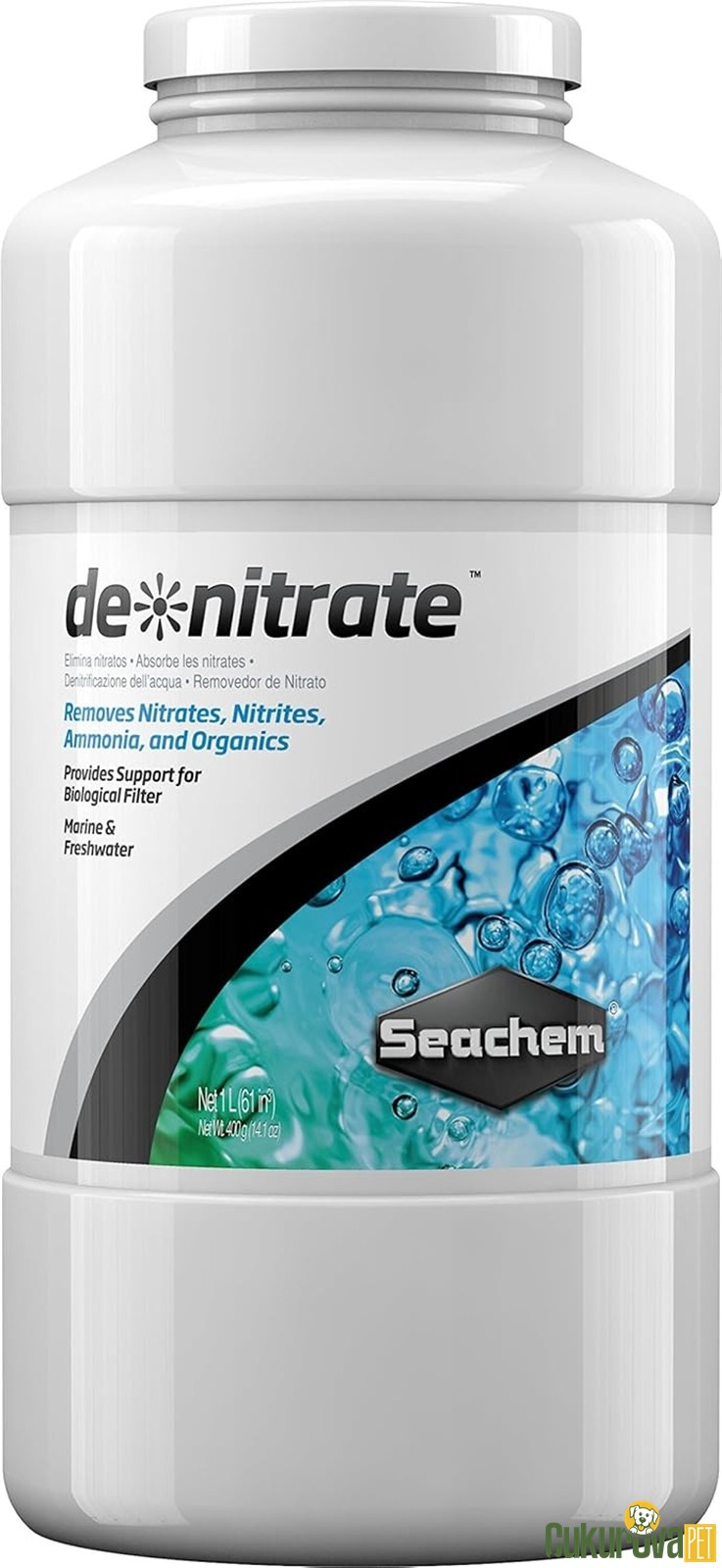 Seachem de - Ni̇trate / Nitrat Giderici Kimyasal Filtre Malzemesi 1000 Ml - 400 Gr