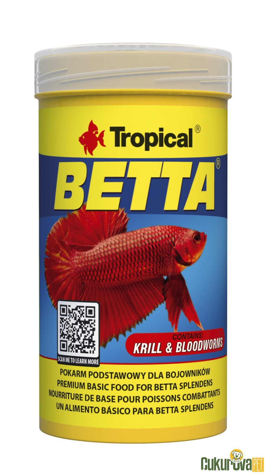 Tropical Betta Pul Yem 50 Ml - 15 Gr