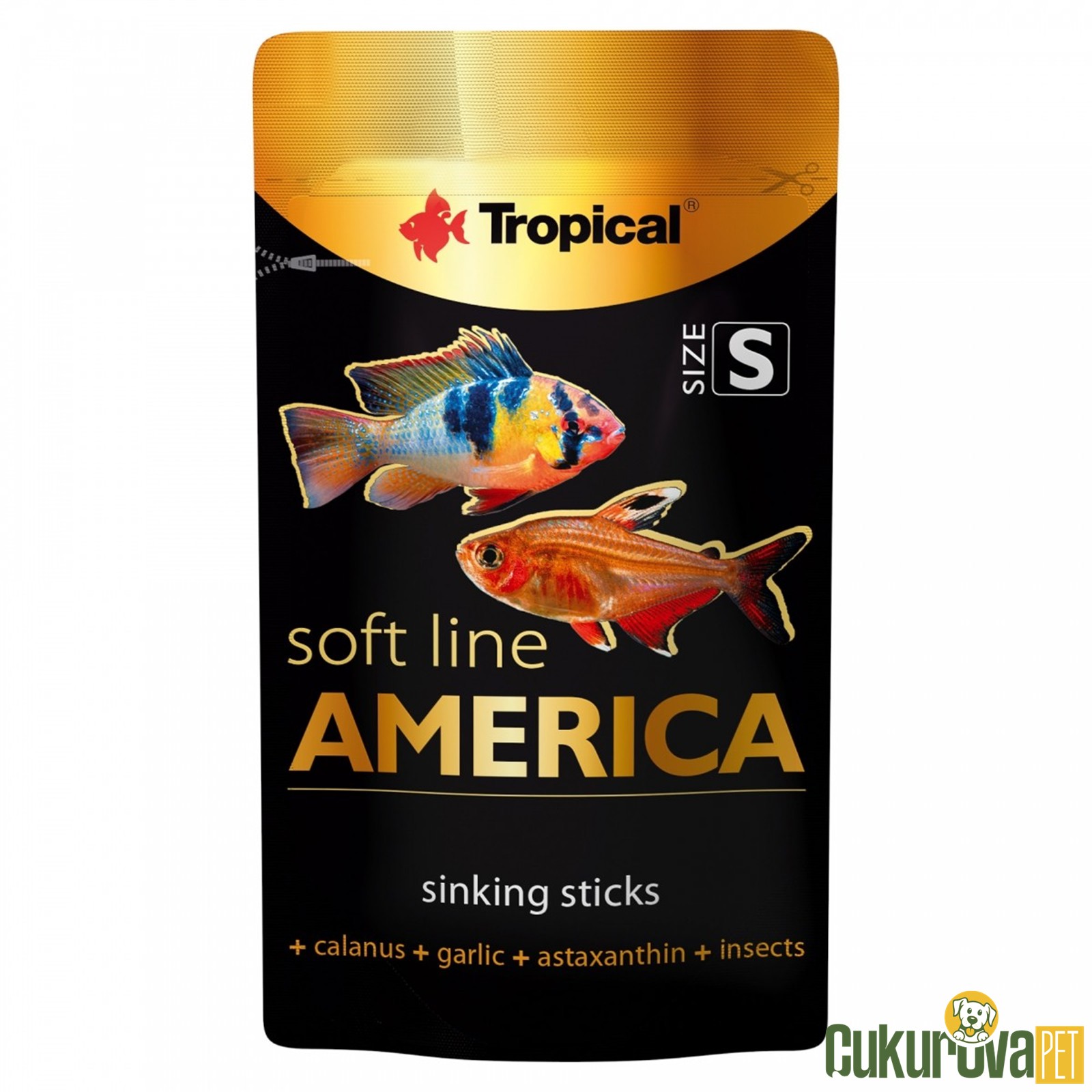 Tropical Soft Line America Sticks Size S Stick Yem 10 Gr