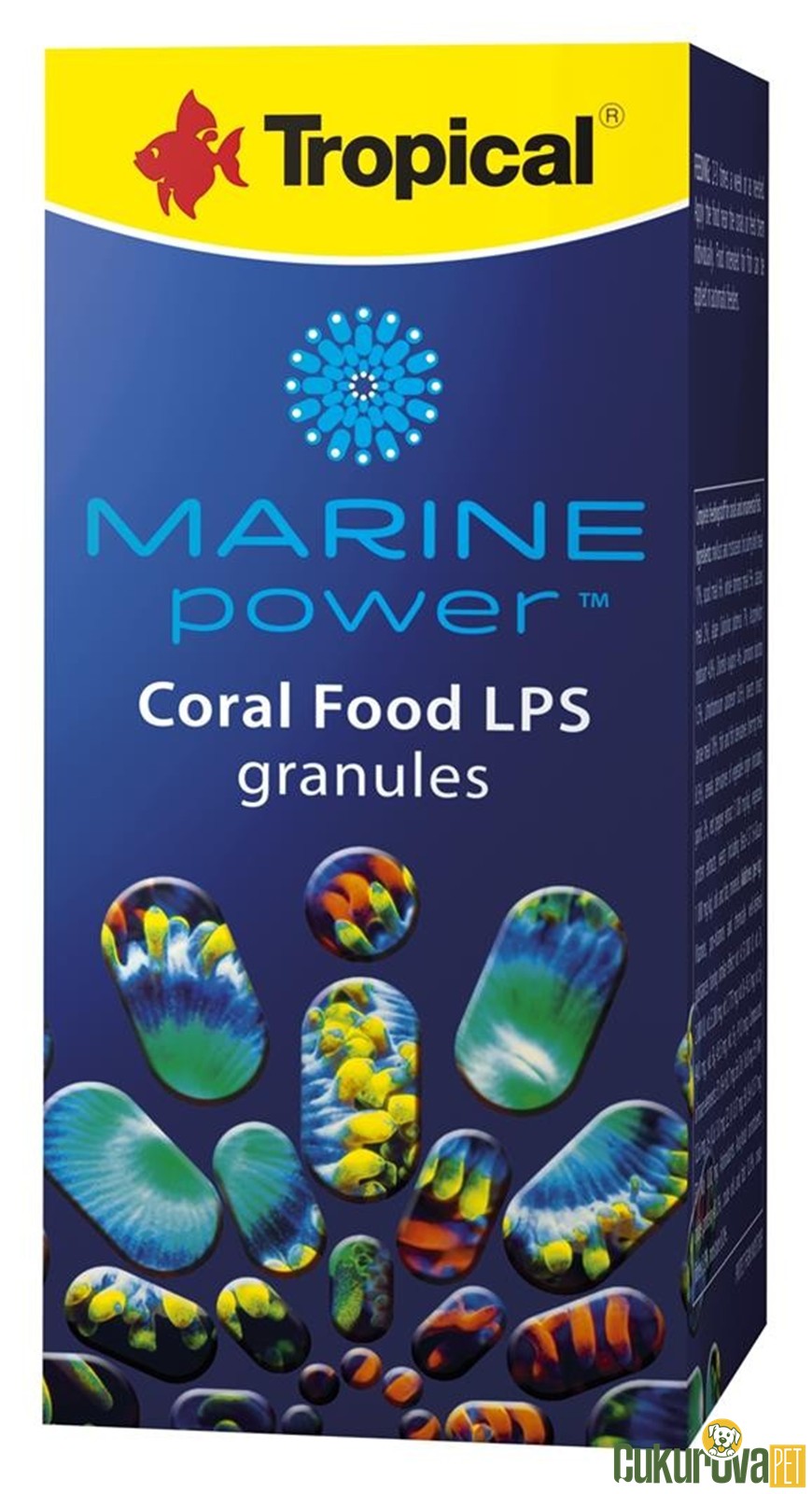 Tropical Marine Power Coral Food Lps Granules Granül Yem 100 Ml - 70 Gr
