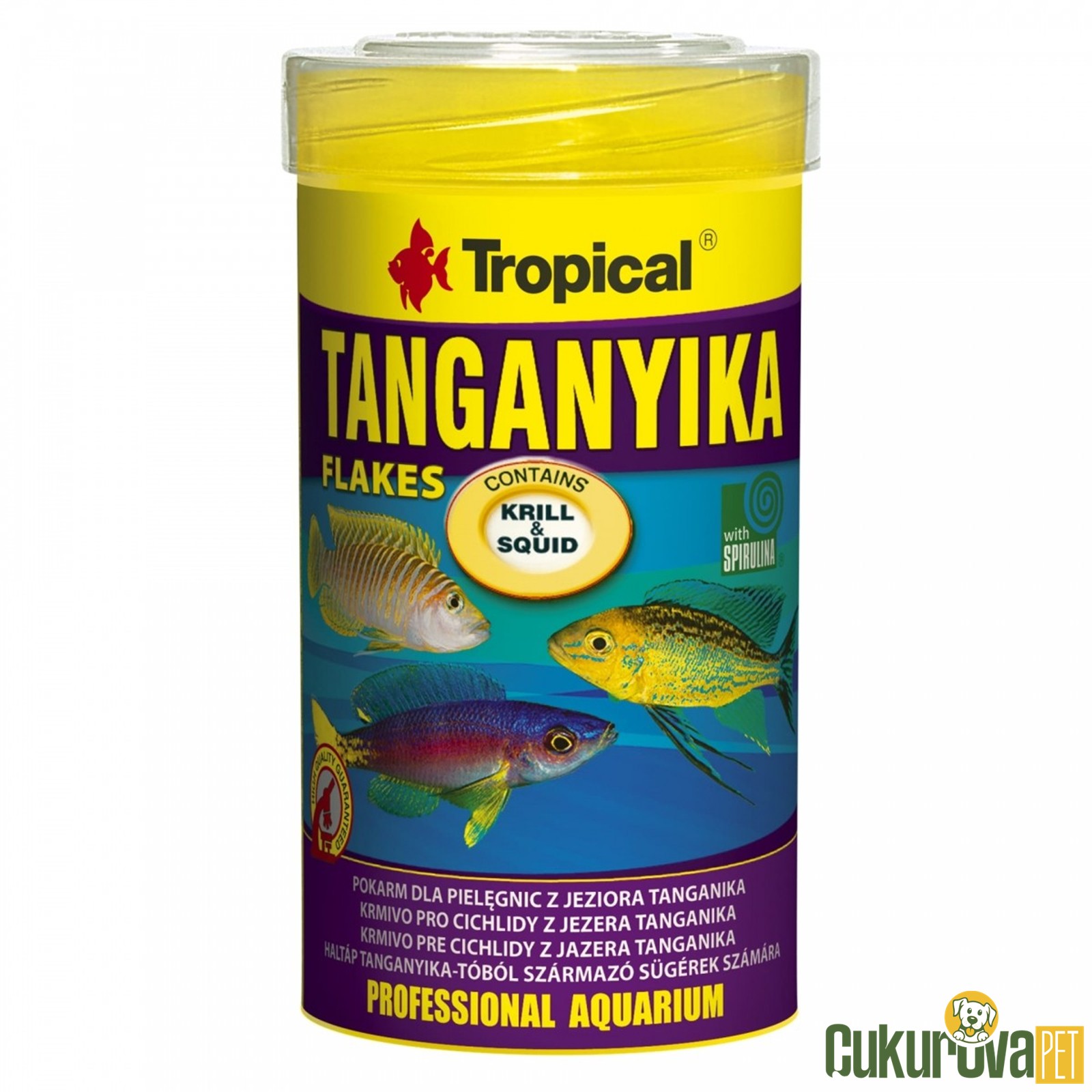 Tropical Tanganyika Flakes Pul Yem 250 Ml - 50 Gr