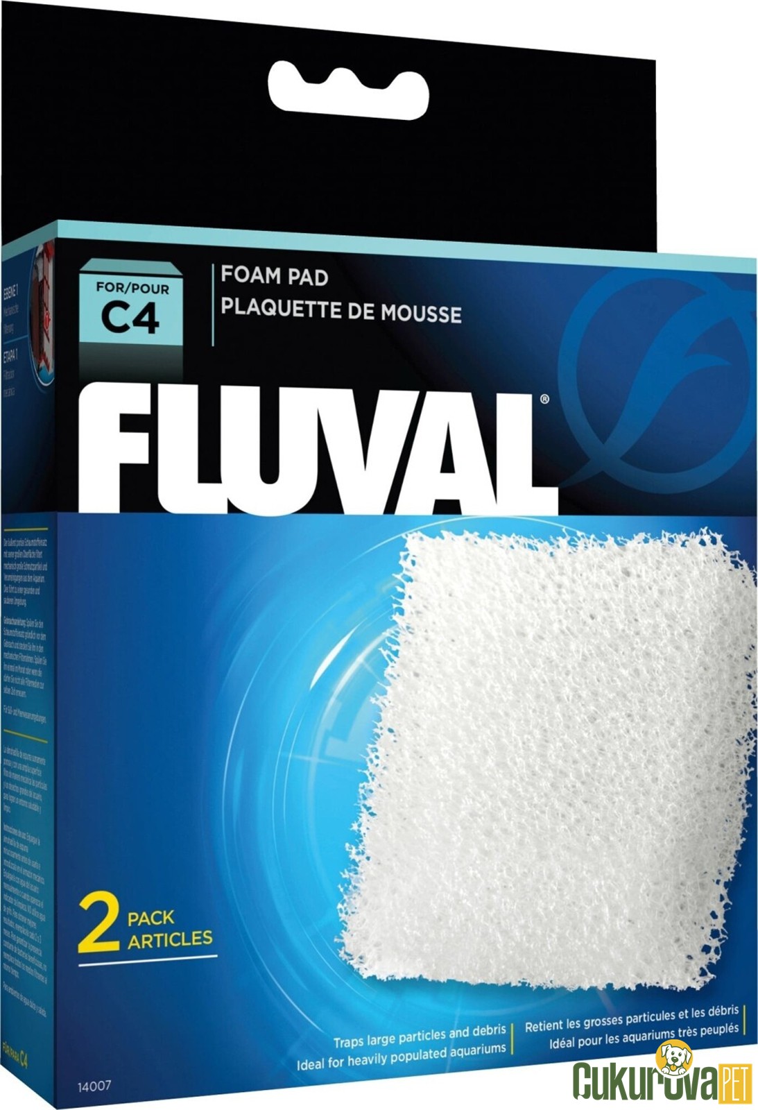 Fluval C4 Filtre Süngeri 2 Adet