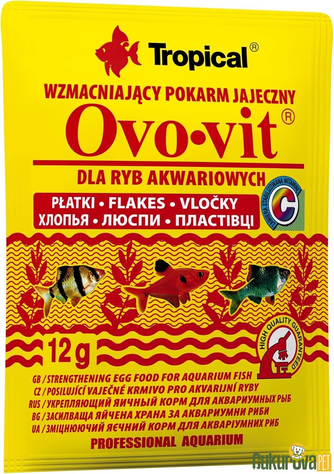 Tropical Ovo-vit Flakes Pul Yem 12 Gr