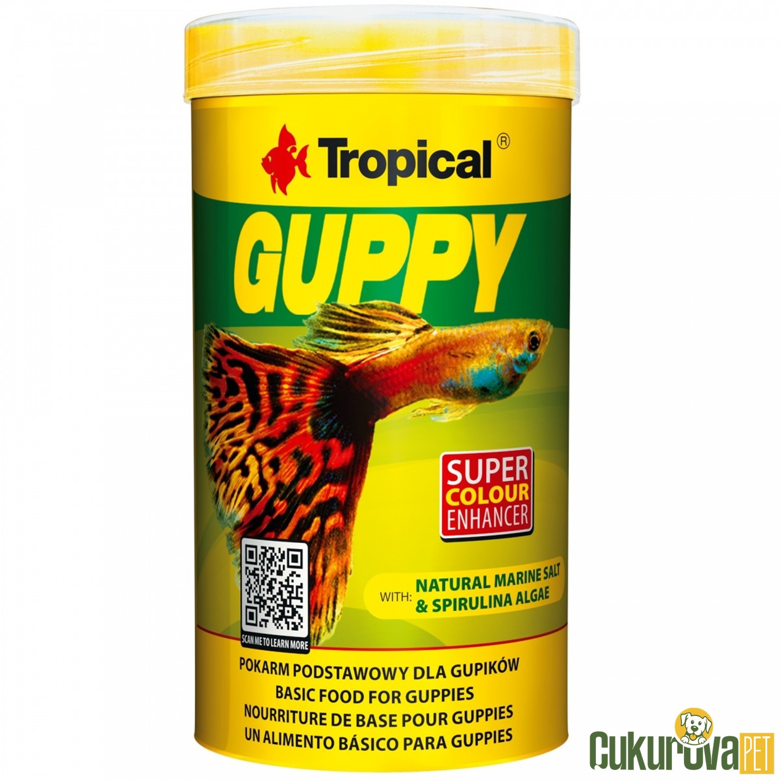Tropical Guppy Pul Yem 100 Ml - 20 Gr